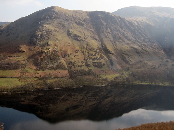 IMG_3123.JPG - Buttermere Fell refelected in Buttermere Lake